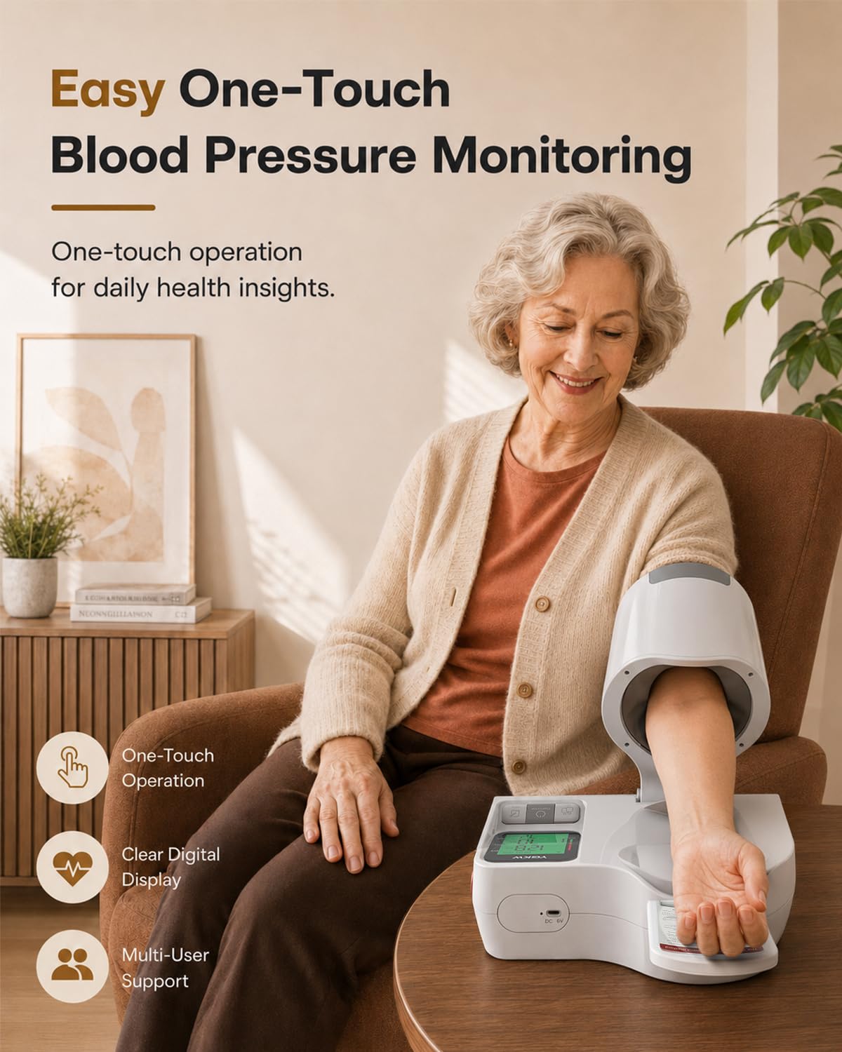 Upper Arm Blood Pressure Monitor N96053