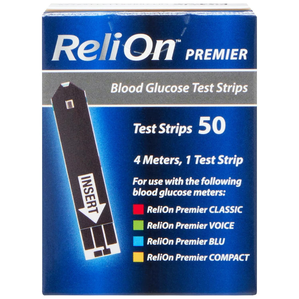 Blood Glucose Test Strips 50 Count X6637