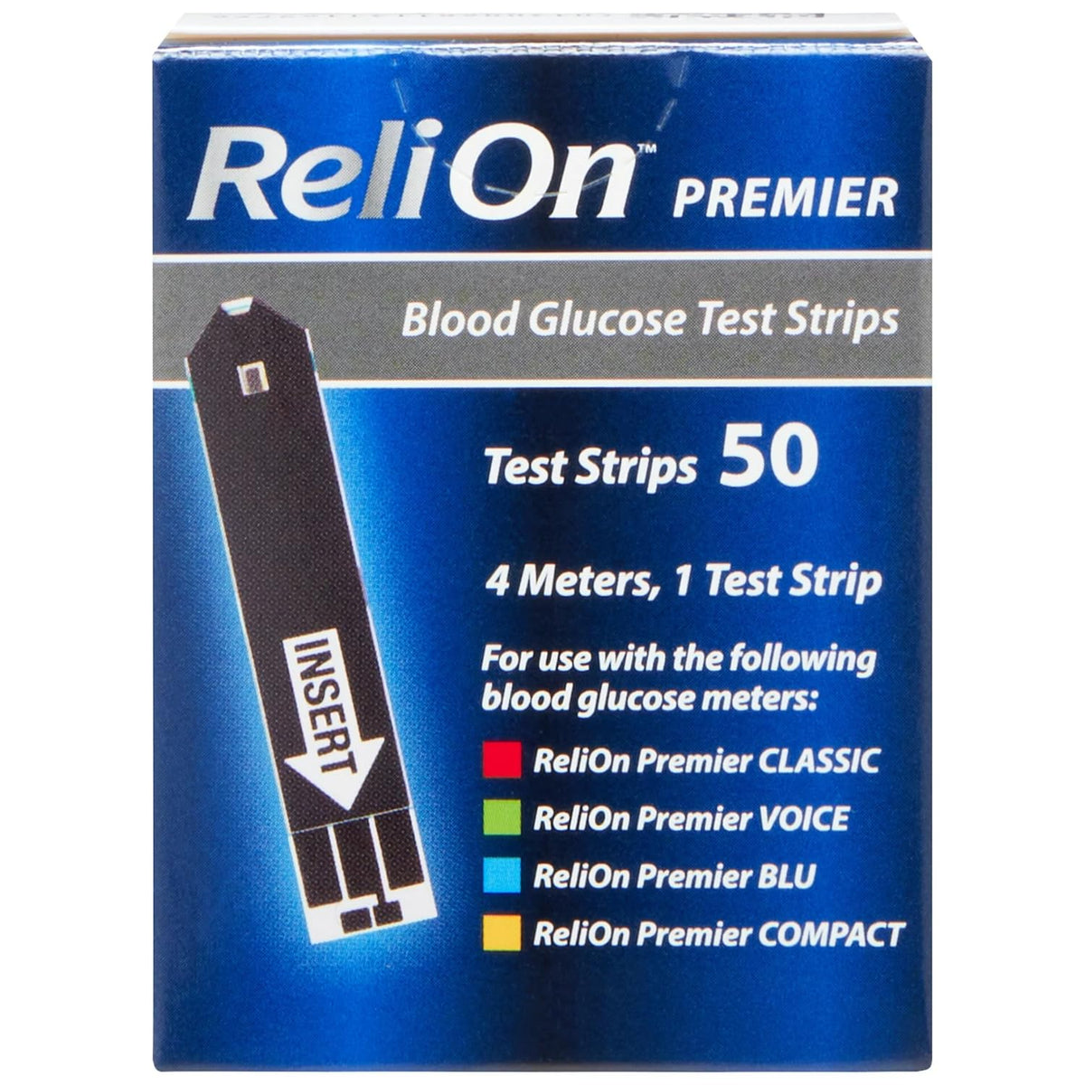 Blood Glucose Test Strips 50 Count X6637