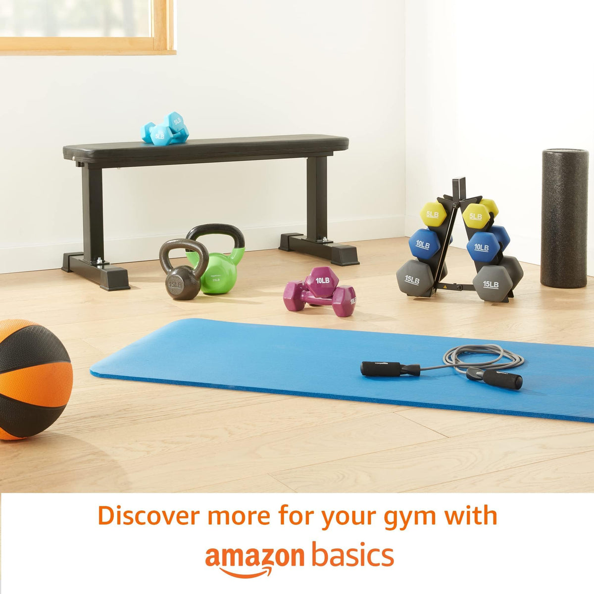 Rubber Hex Dumbbell D718991