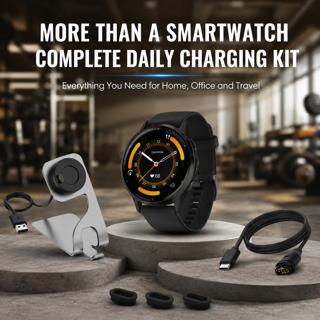 Black 45mm GPS Smartwatch R8905