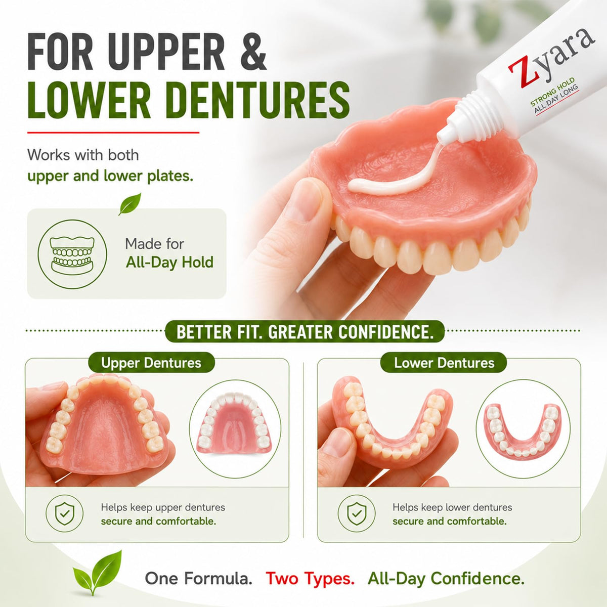 Denture Cream 0.71 Oz B586427