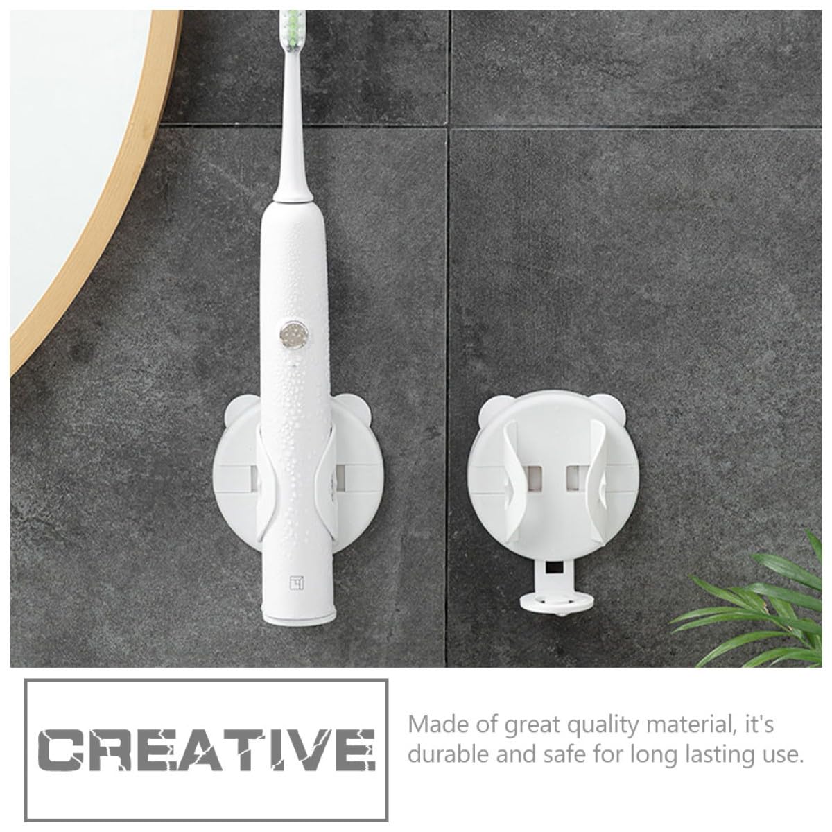 Wall Mounted Electric Toothbrush Rack O5839