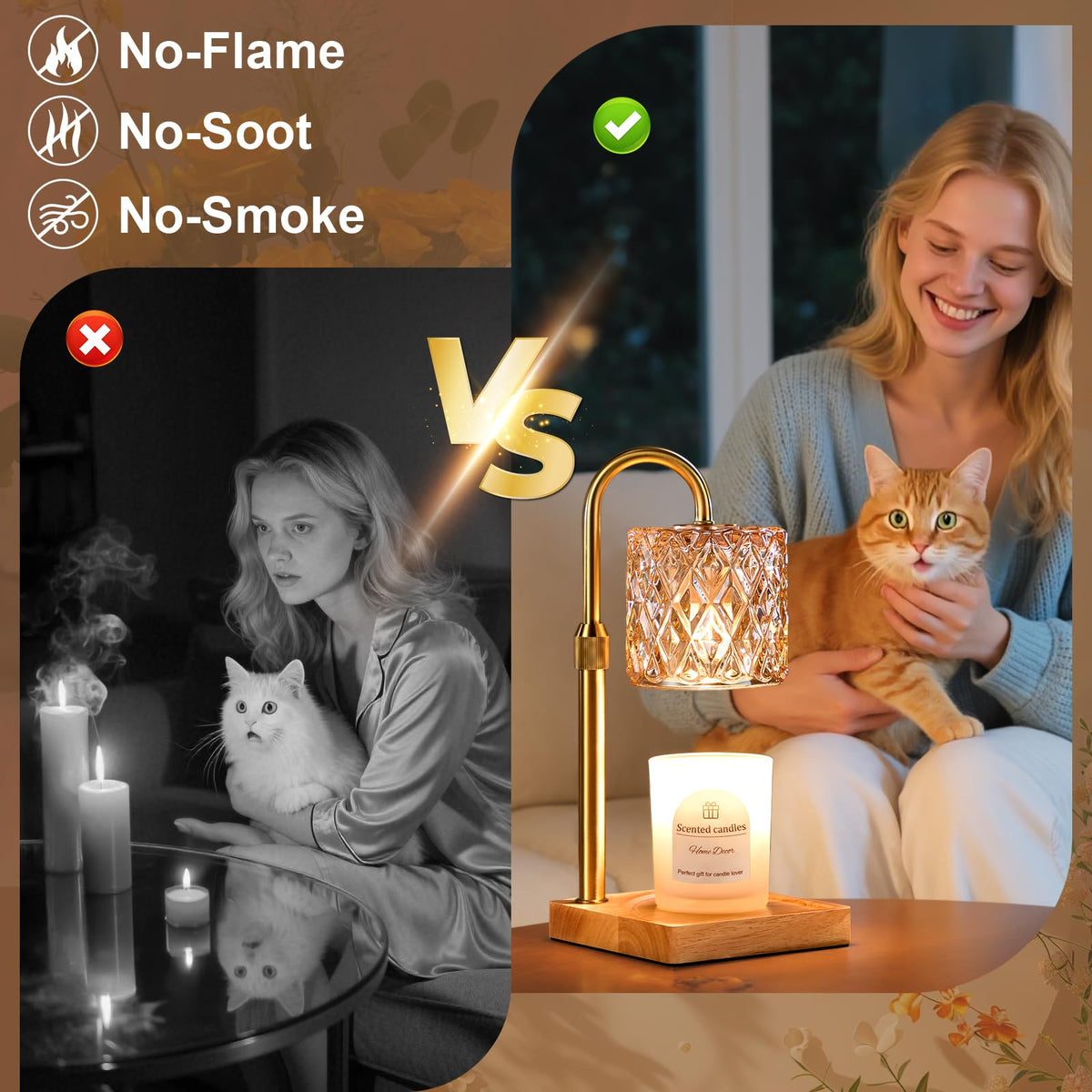 Candle Warmer Lamp with Timer M419