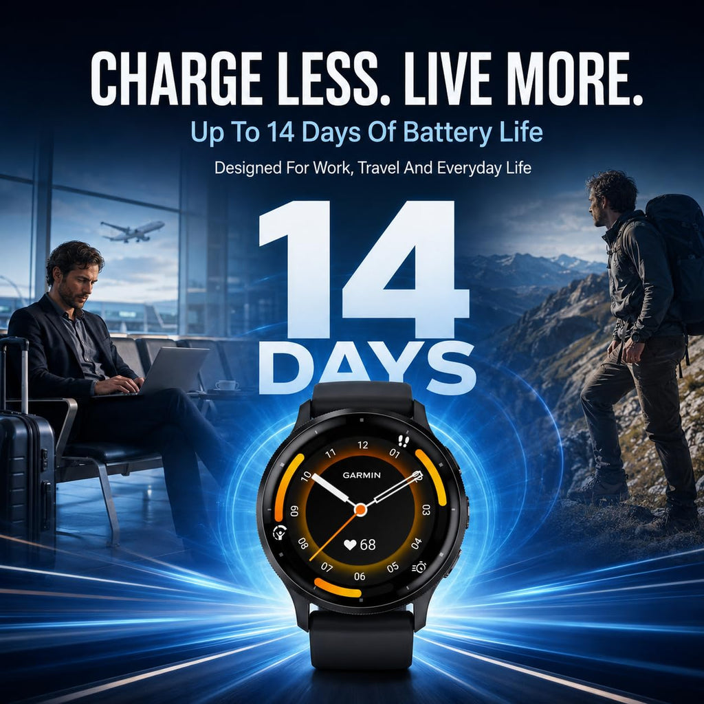 Black 45mm GPS Smartwatch R8905