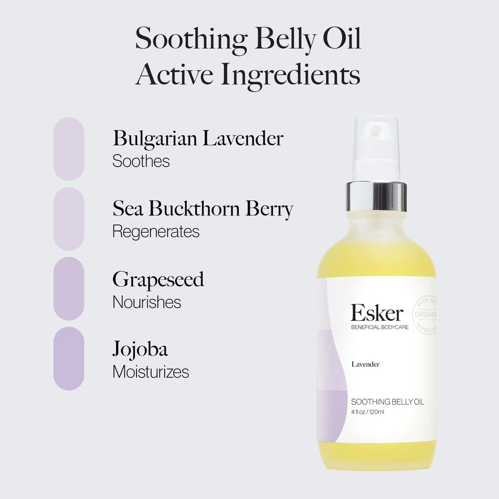 Soothing Belly Oil 4oz H278119