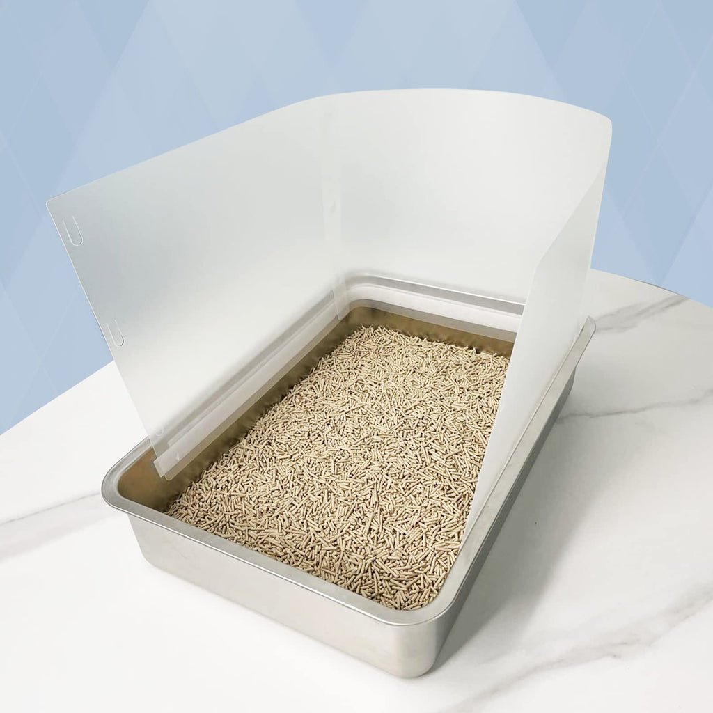 Connectable Cat Litter Box Pee Shield Splash Guard I547