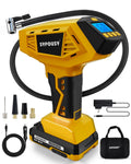 Cordless Tire Inflator Portable Air Compressor 160PSI T687646