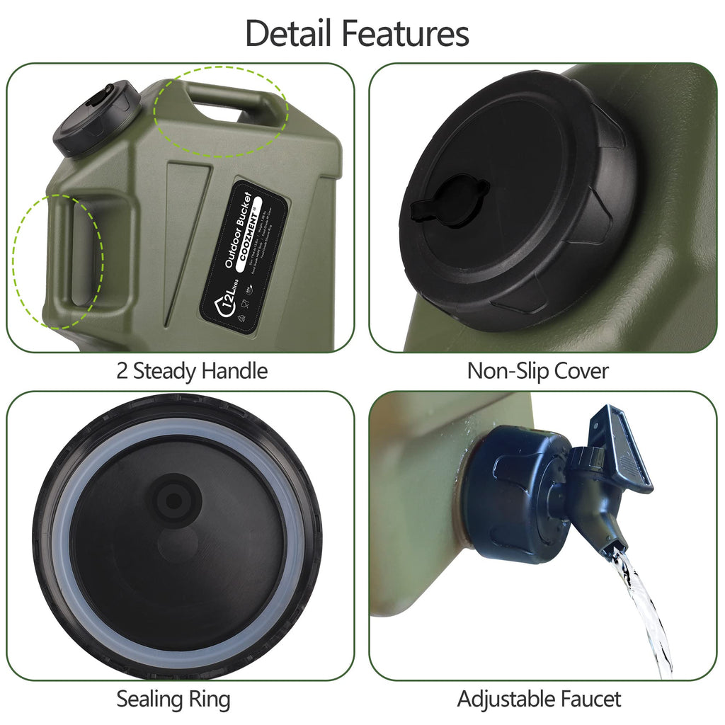 BPA Free Water Containers with Spigot R8256
