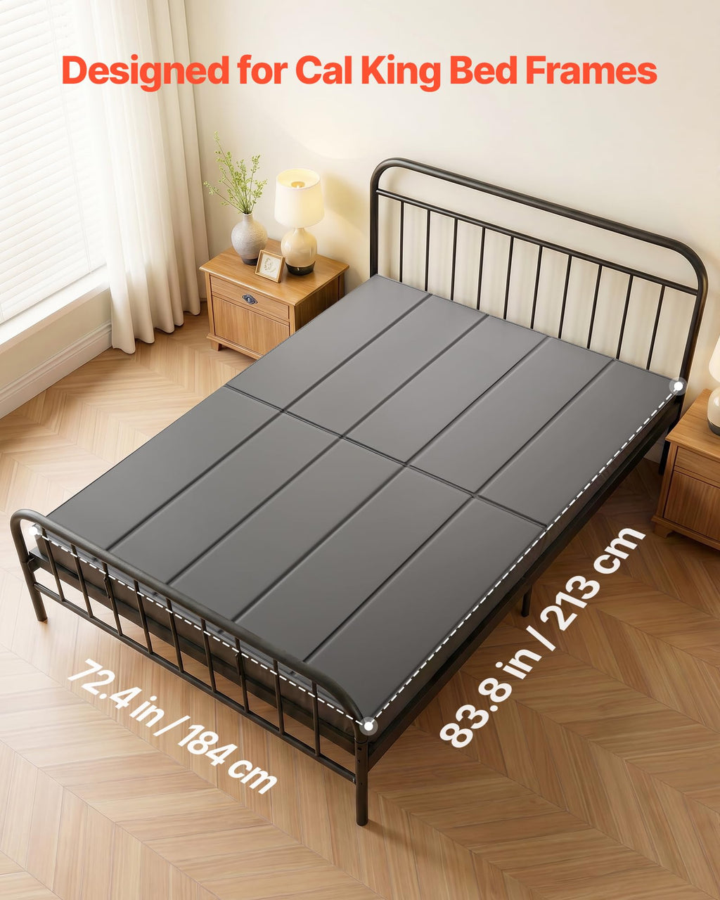 Cal King Size Foldable Bed Board J112