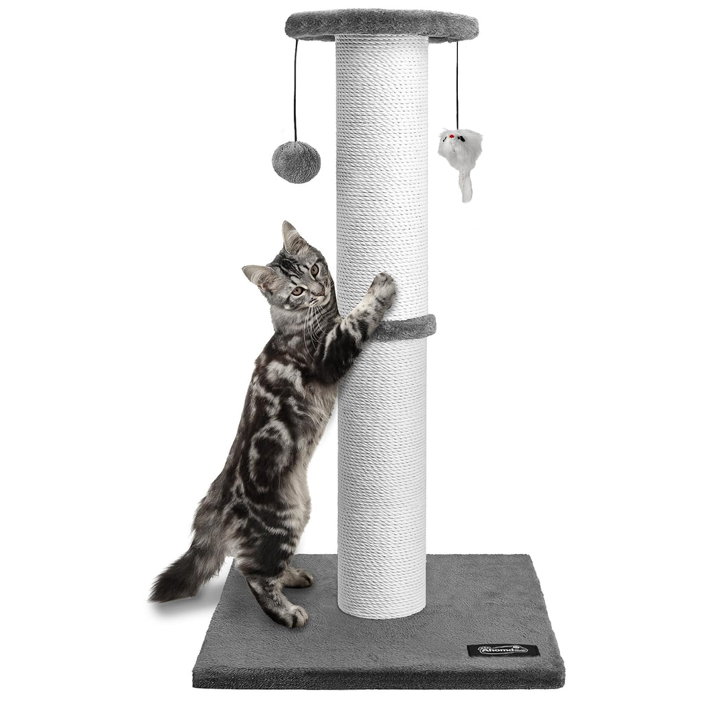 34-Inch Tall Cat Scratching Post Y4866