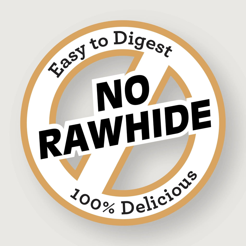 Peanut Butter Pork Flavor Rawhide-Free Dog Chews 6 Twistz C7760