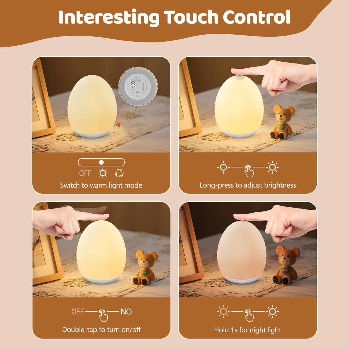 7 Colors Changing Night Light Q81765