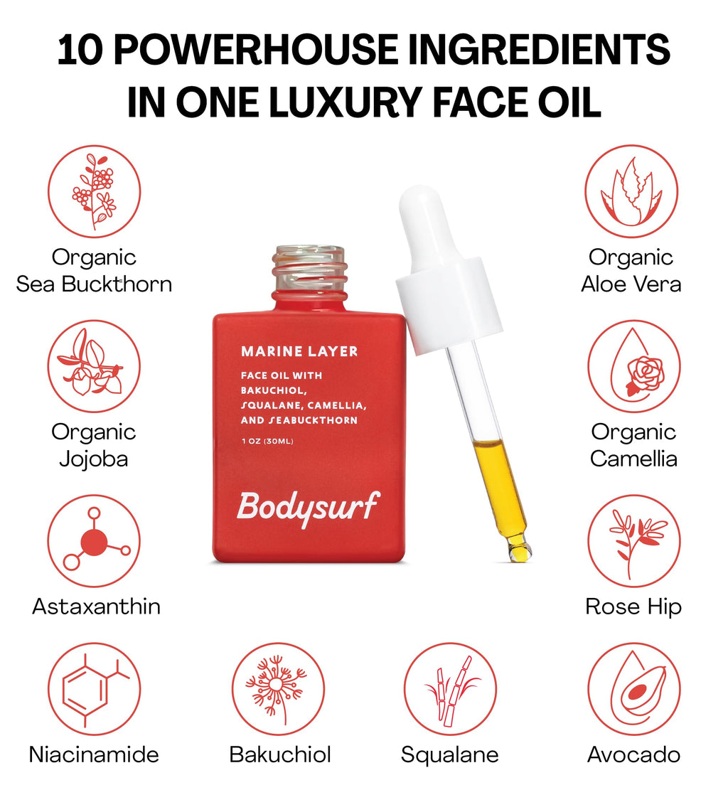 Bakuchiol Face Oil with Sea Buckthorn 3.4 fl oz C671333