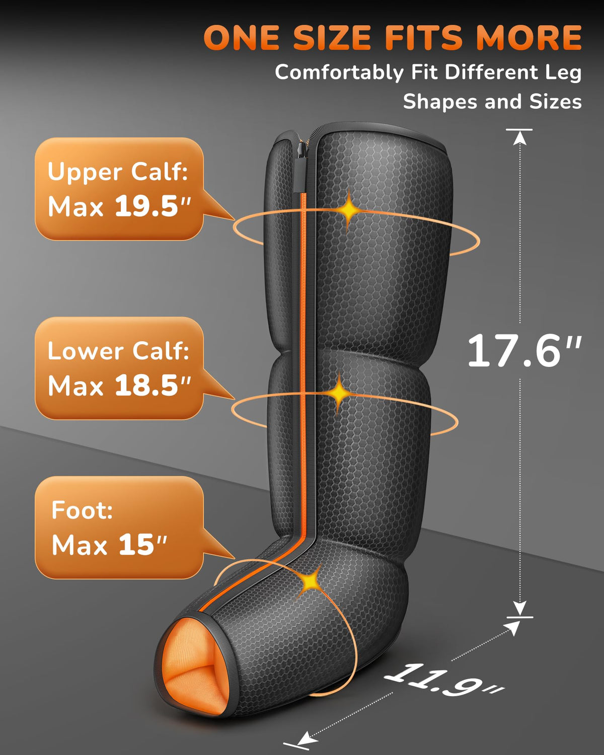 Leg Compression Massager with Heat U10353