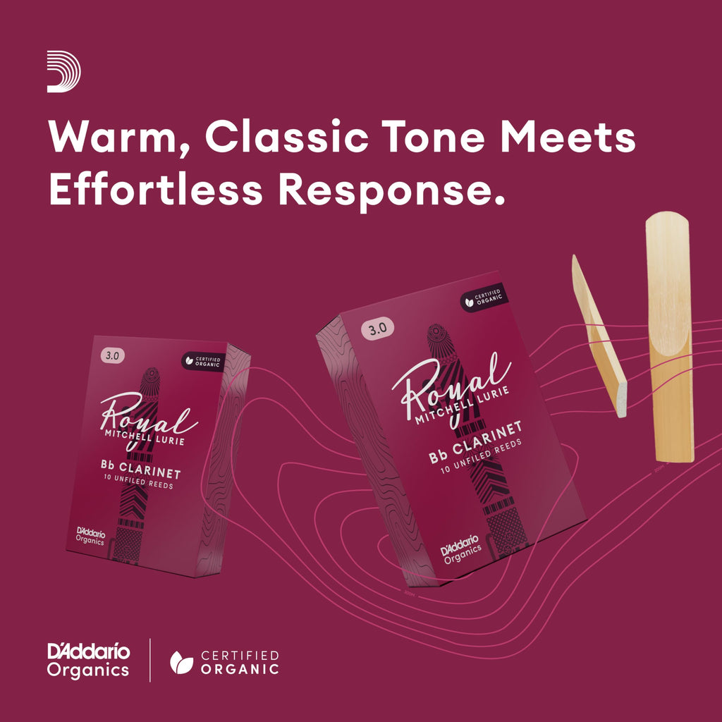 Bb Clarinet Reeds Strength 3.0, 10-Pack F808171