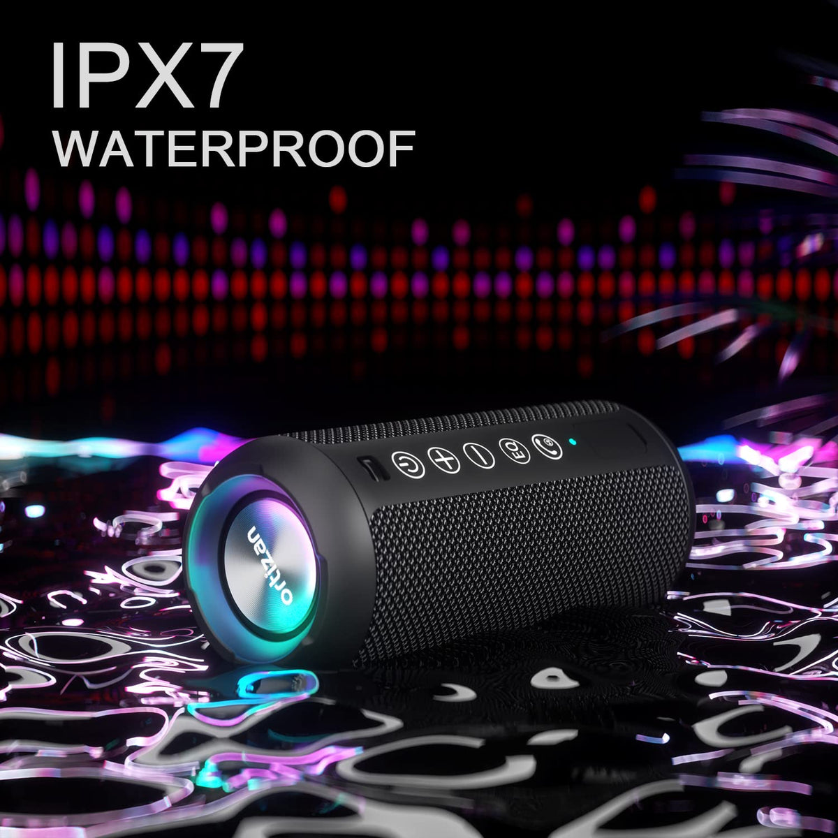 Portable Bluetooth Speaker IPX7 Waterproof F18044