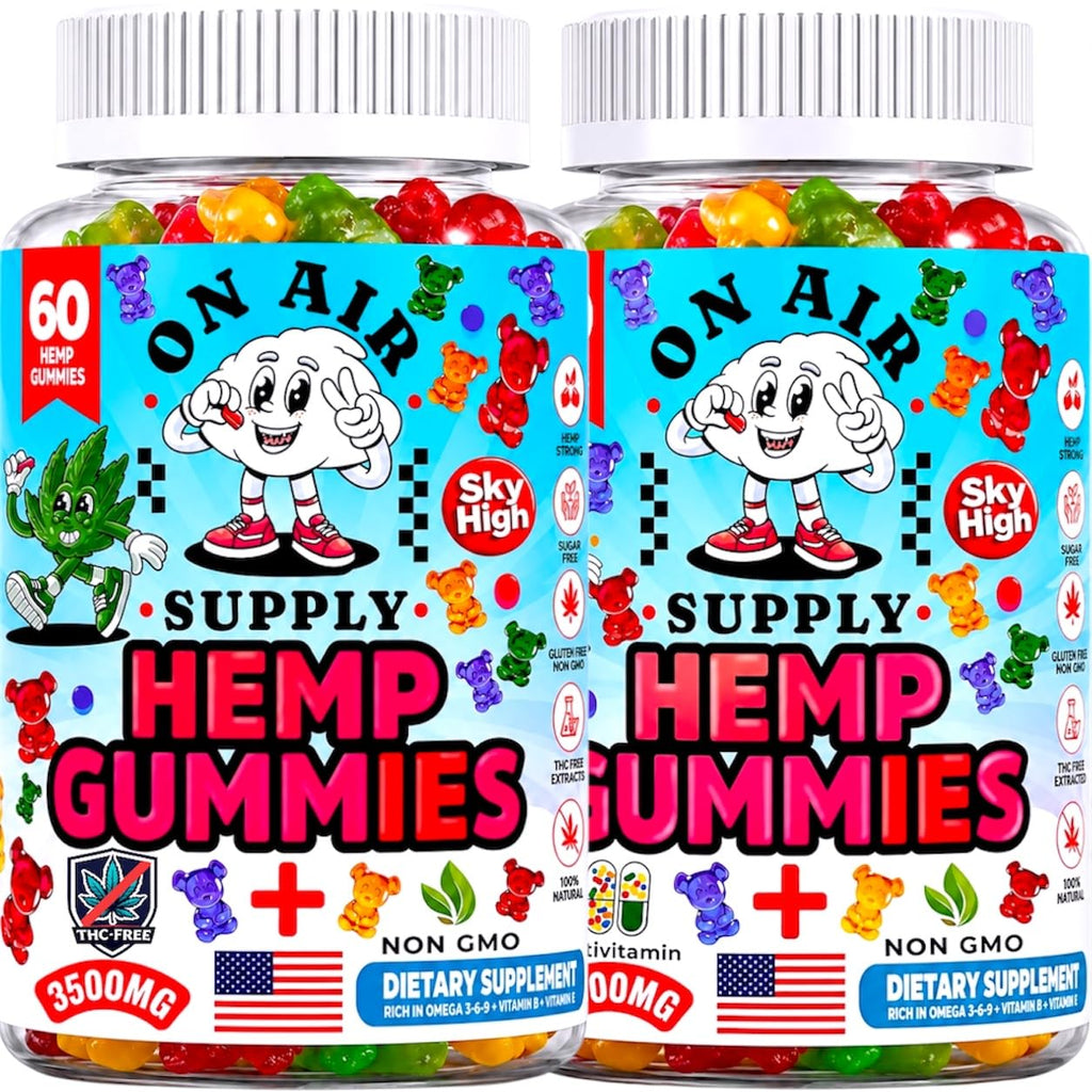 Hemp Gummies 3,500mg 120 Count W183412