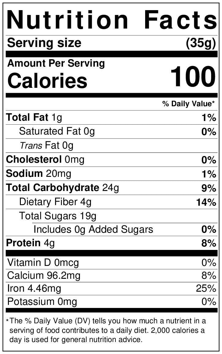 Organic Dried White Mulberries 24 oz F622607