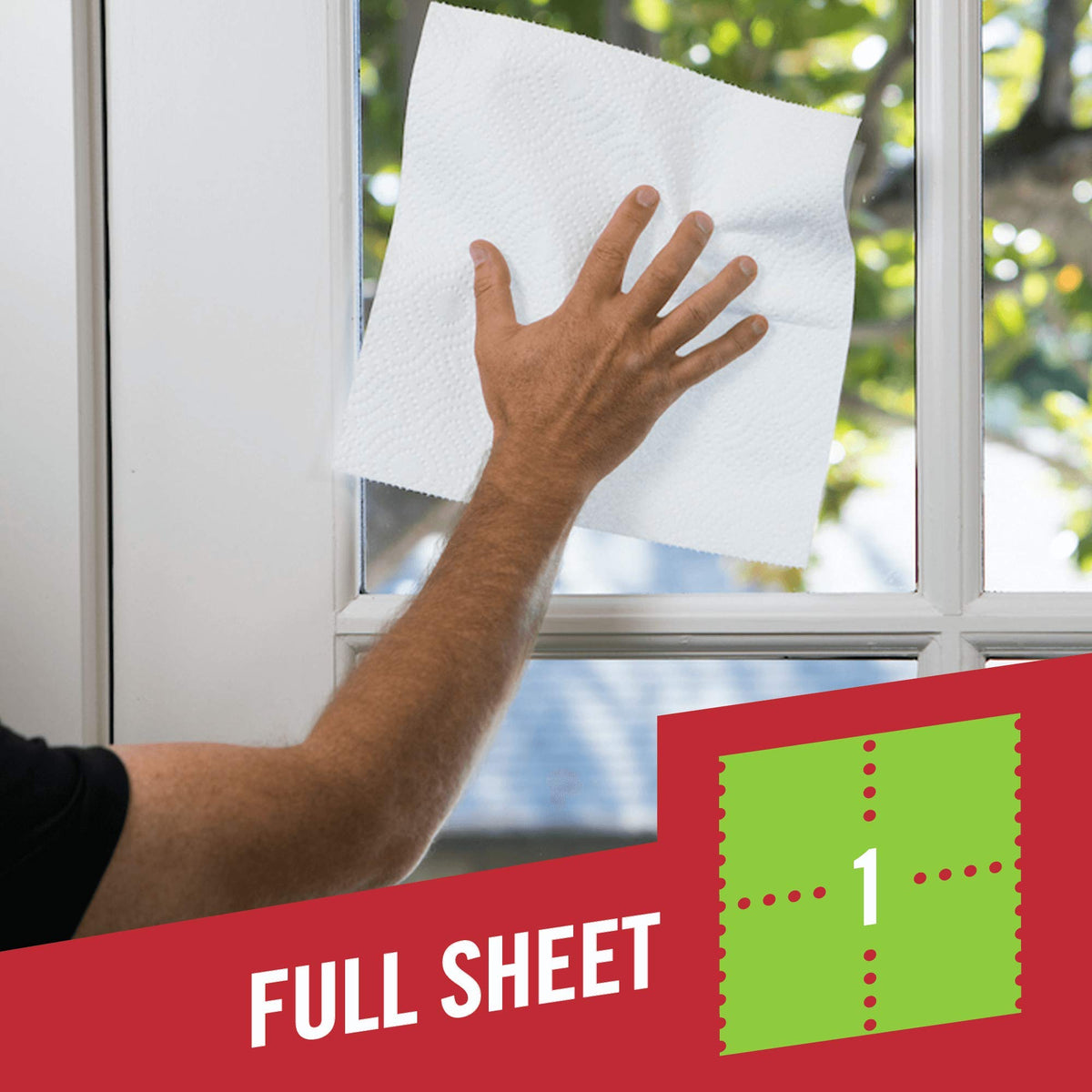 Paper Towels, 8 Triple Rolls, 3 Sheet Size Options L684515