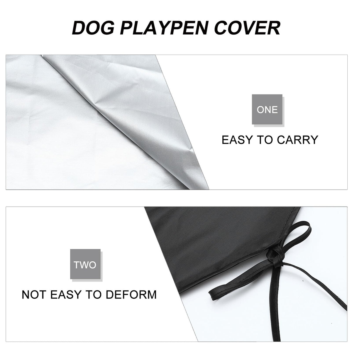 Dog Playpen Cover Sunproof Roof Protector Y259