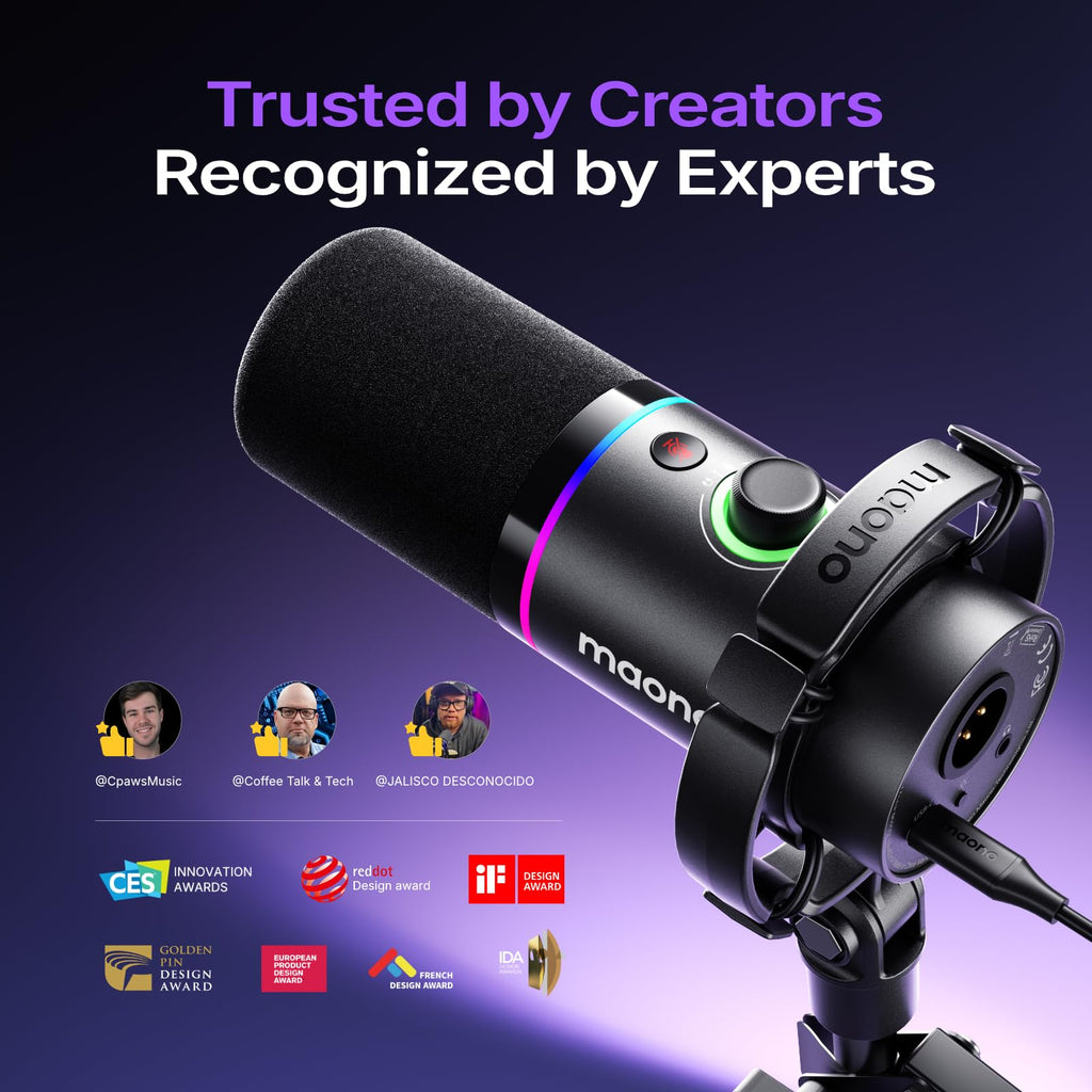 XLR/USB Dynamic Microphone Kit K33078