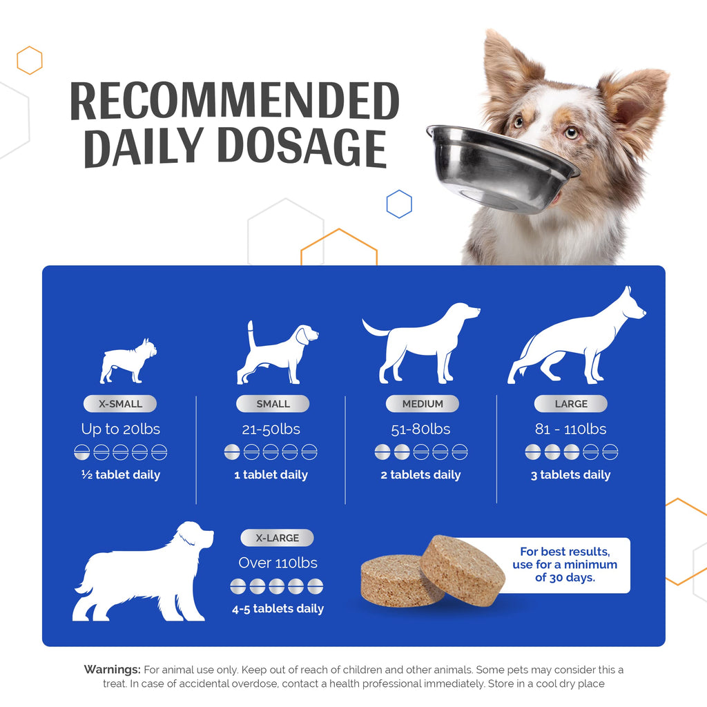 60 Chewable Tablets Joint Nutrition for Dogs X501