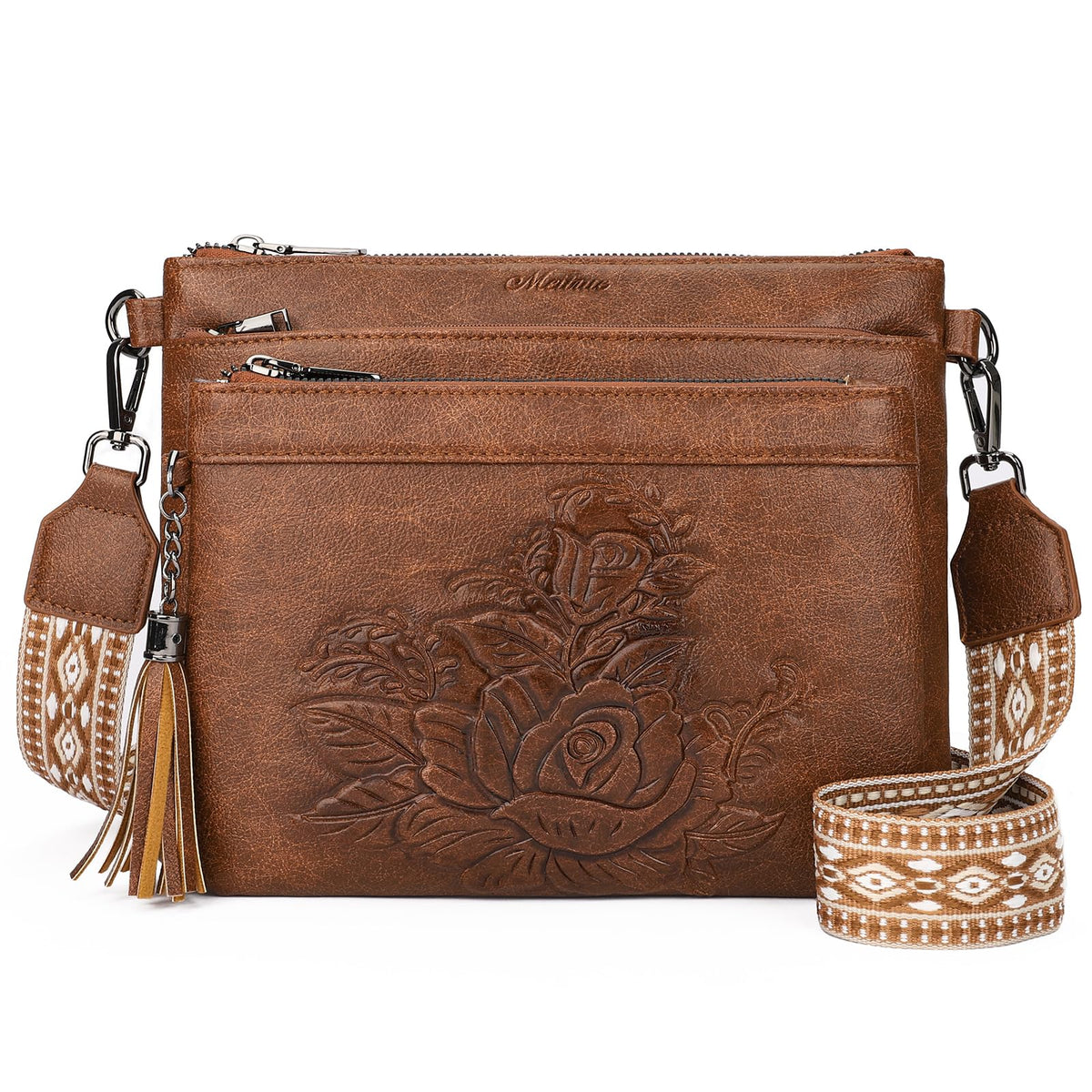 Vegan Leather Crossbody Bag G2000