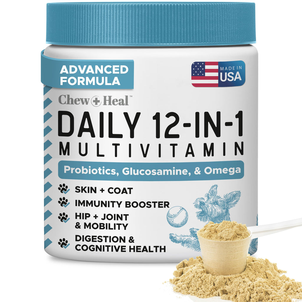 Dog Multivitamin Powder 12-in-1 with Probiotics 5.4 oz C613662