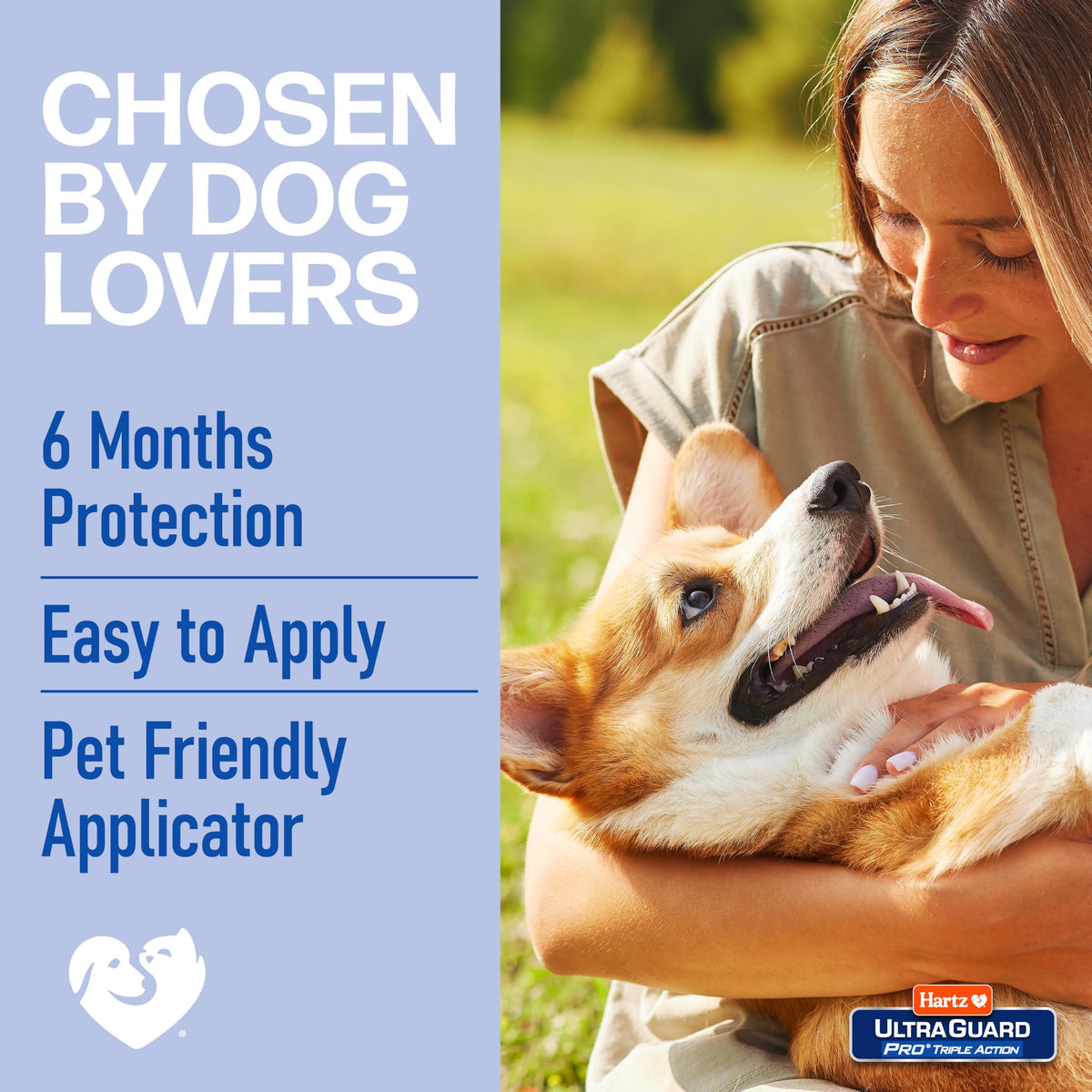 Flea & Tick Topical Dogs & Puppies Treatment, 6 Months, 61-150 lbs J9720