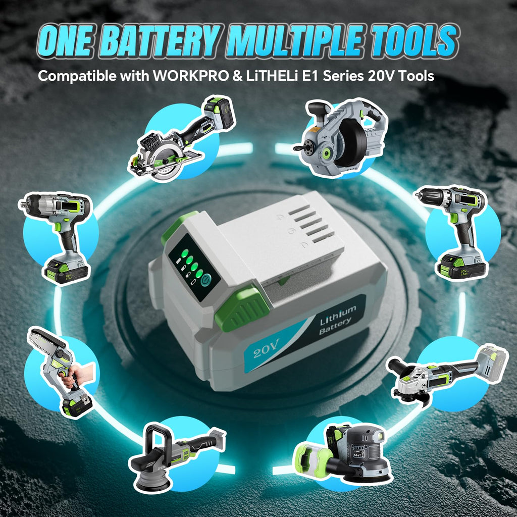 20V 4.0Ah Rechargeable Lithium Battery Z255