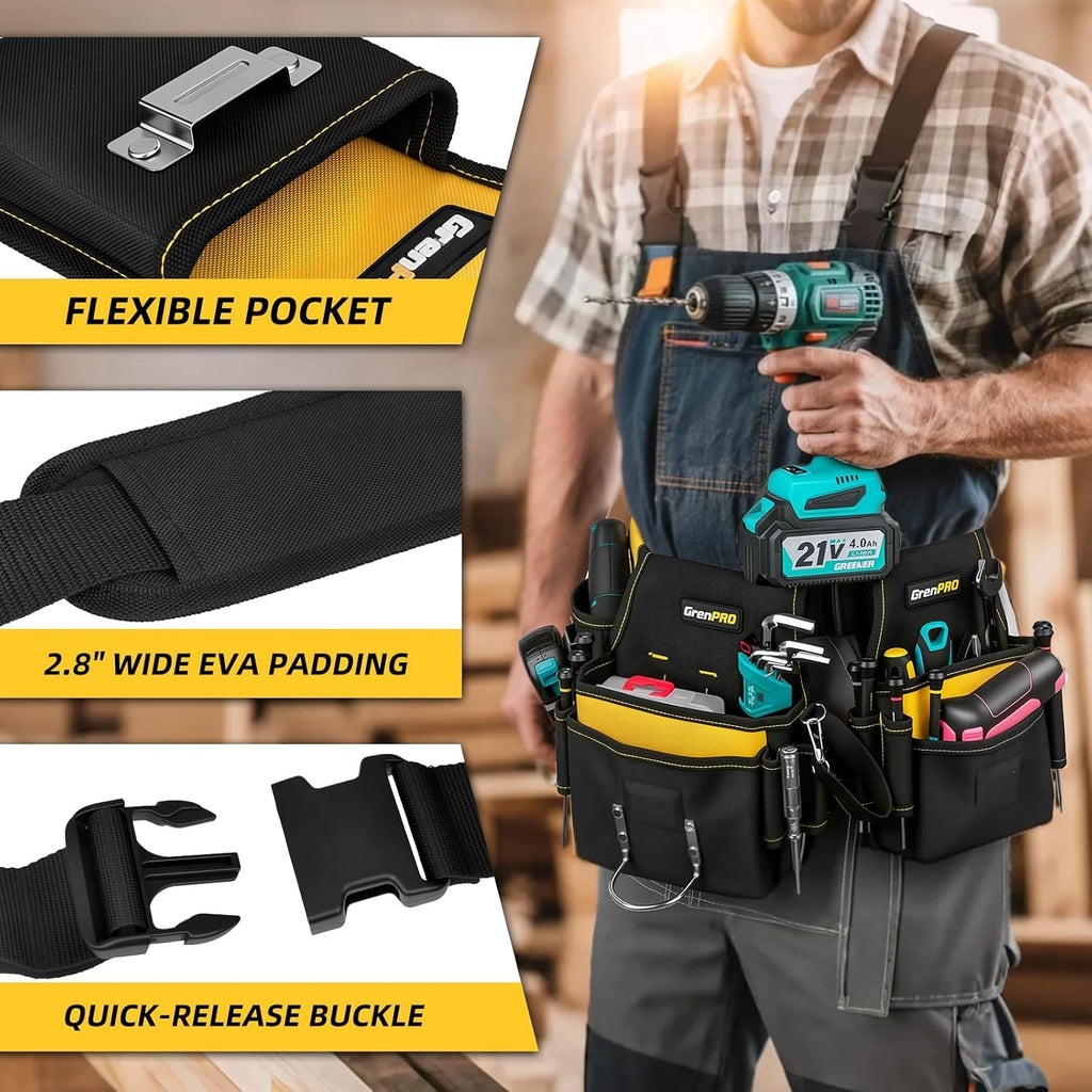 Magnetic 29 Pocket Tool Belt G492497