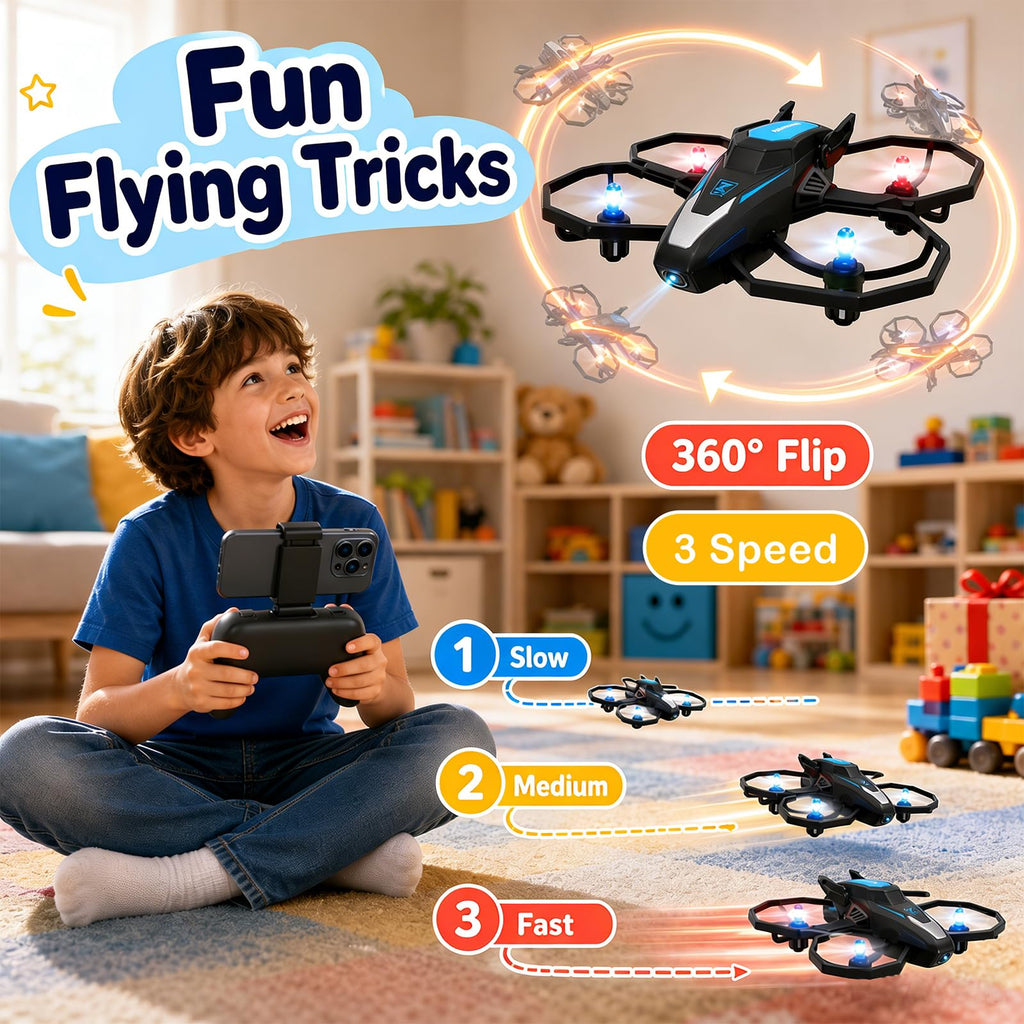 Mini Drones with Camera 1080P HD RC Quadcopter Y799515