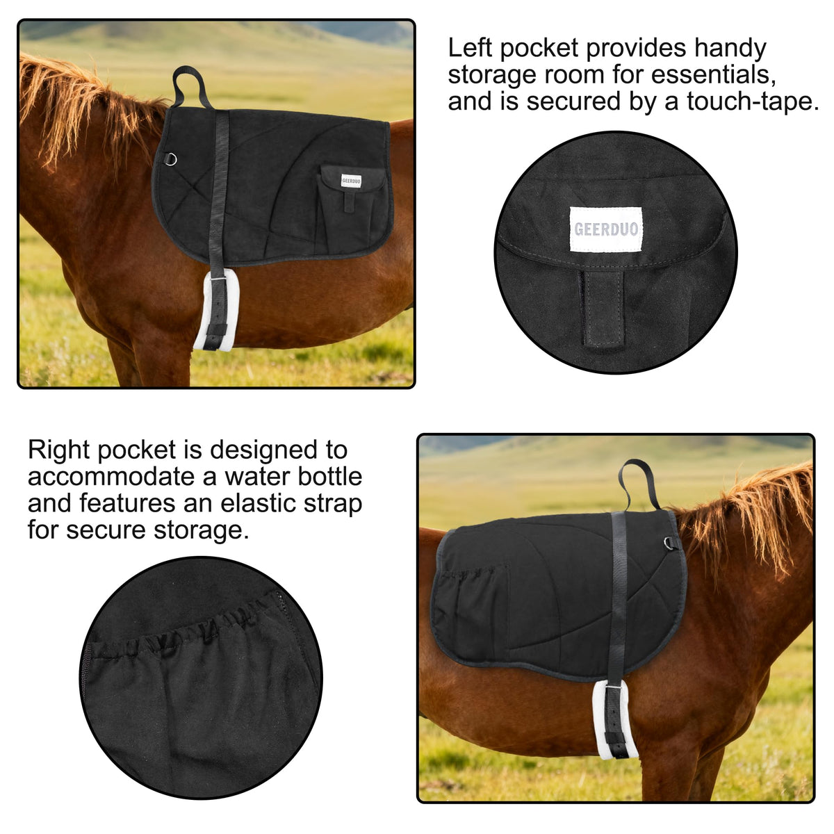 Western Contour Horse Saddle Pad M87535