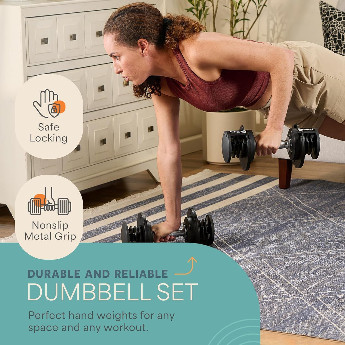 Adjustable Dumbbells W486235