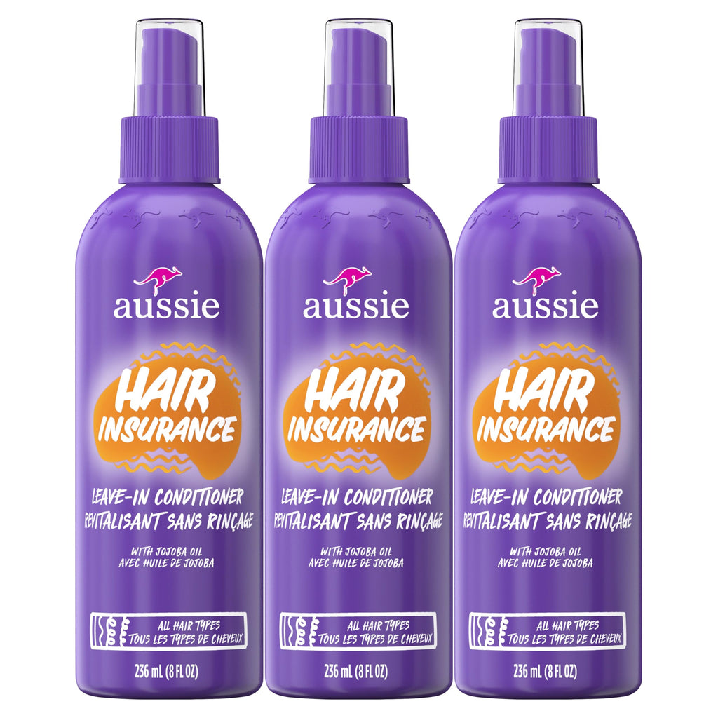 Leave-In Conditioner Spray with Jojoba Oil 8 Fl Oz 3-Pack E5088