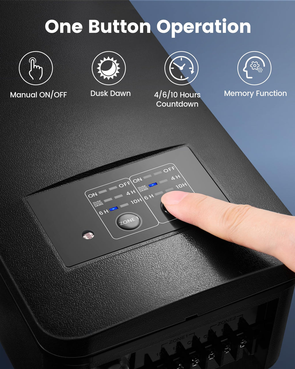 200W Low Voltage Landscape Transformer Z77123