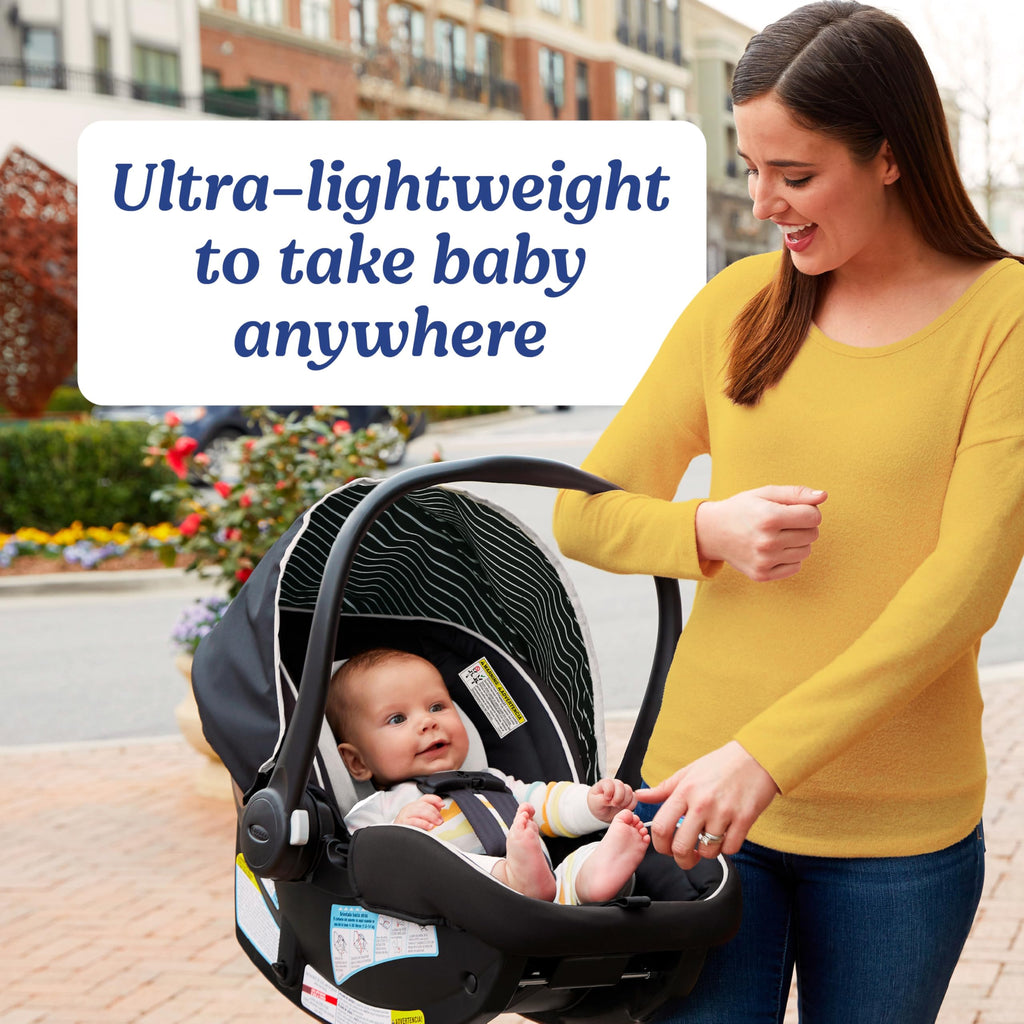 Lightweight Rear-Facing Infant Car Seat with Adjustable Base G988