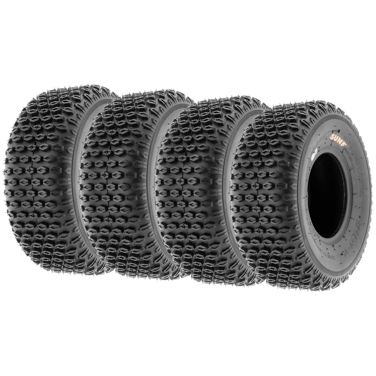 Set of 4 19x7-8 ATV Go-Karts Tires E169