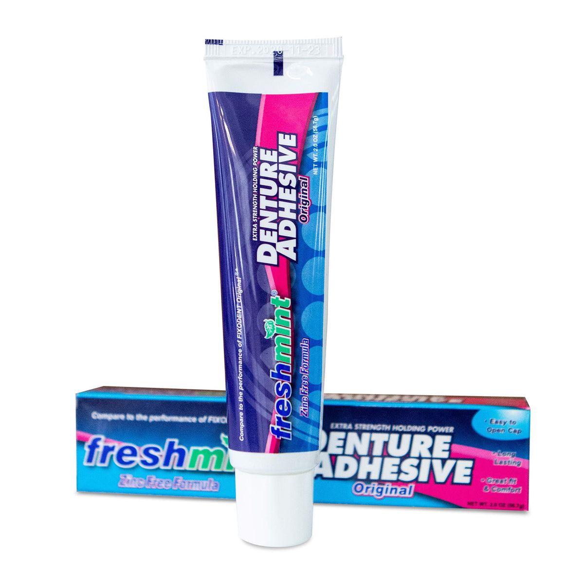 2 oz Zinc Free Denture Adhesive A107