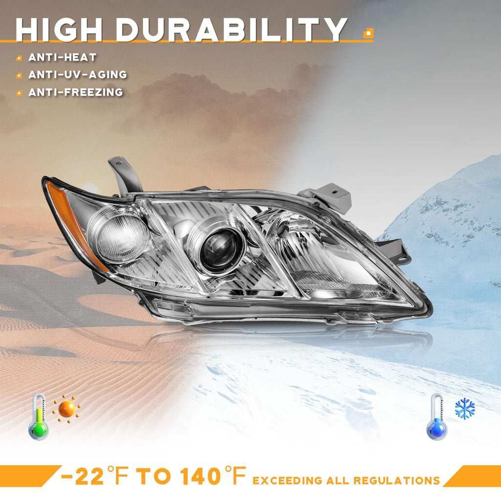 Anti-Fogging Headlights Assembly with H11 HB3 Bulbs Z8986