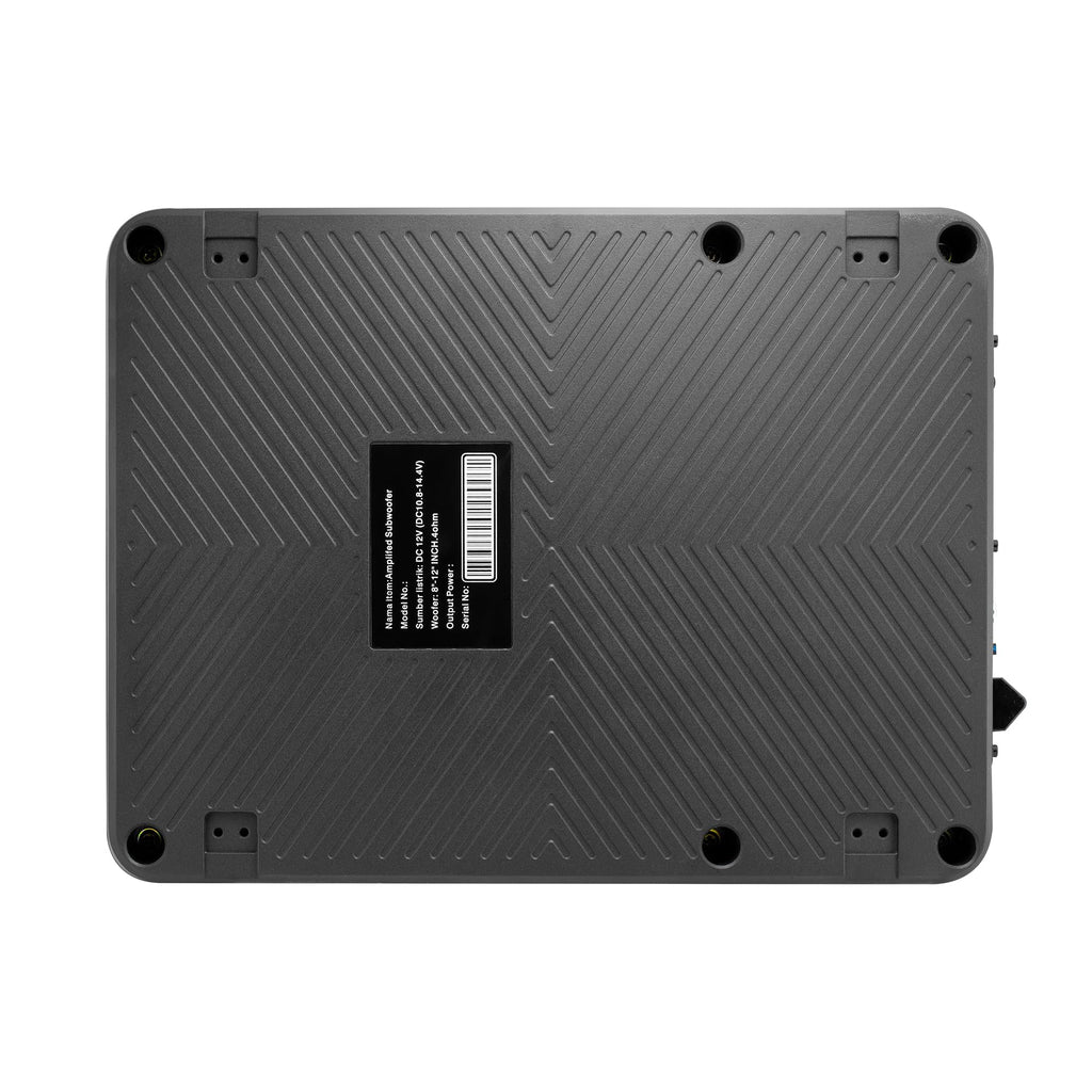 10" Inch Low Profile Underseat Car Subwoofer with Built in Amplifier E273027