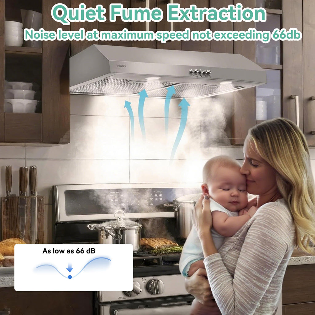 36 Inch 700 CFM Stainless Steel Under Cabinet Range Hood U794211