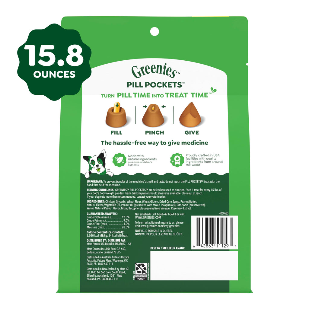 Peanut Butter Large Size Dog Treats 15.8 oz T136