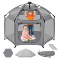 Portable Pop Up Playpen with Canopy E344117