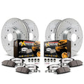 Front & Rear Brake Pad & Rotor Kit E674