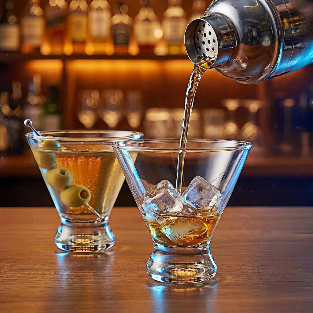 Stemless Martini Glasses Set of 4 M869878