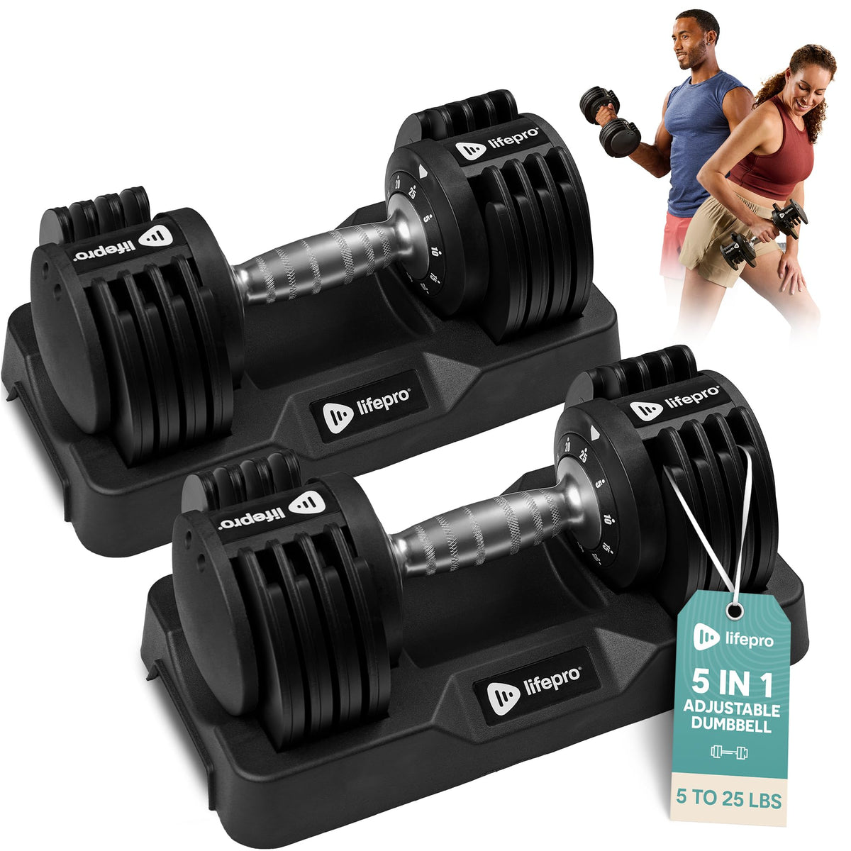 Adjustable Dumbbells W486235