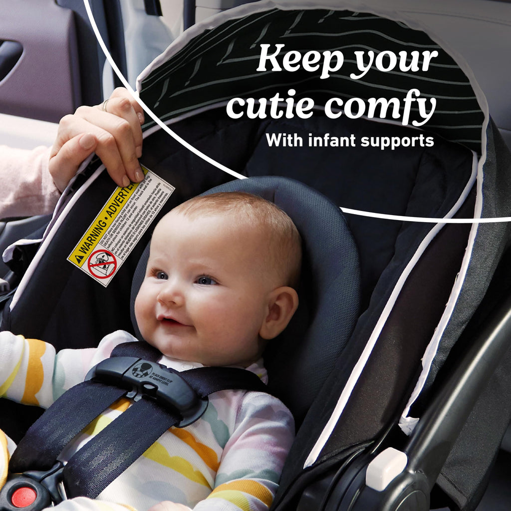 Lightweight Rear-Facing Infant Car Seat with Adjustable Base G988