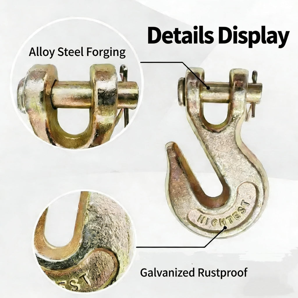 3/8" Grade 70 Clevis Grab Hook H78050